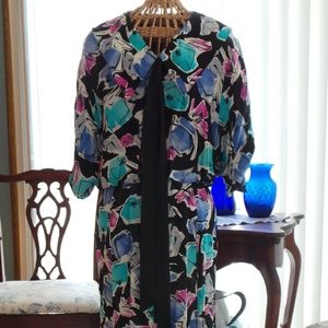 Maggy London Vintage Floral Dress